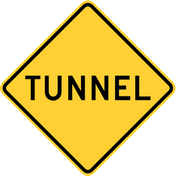 Warning for a tunnel - RealidadUSA