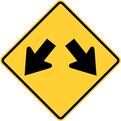 Warning for an obstacle, pass left or right - RealidadUSA