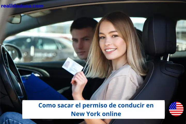 Como sacar el permiso de conducir en New York Online