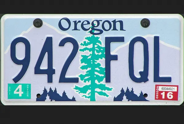 cuanto cuesta el sticker de las placas en oregon