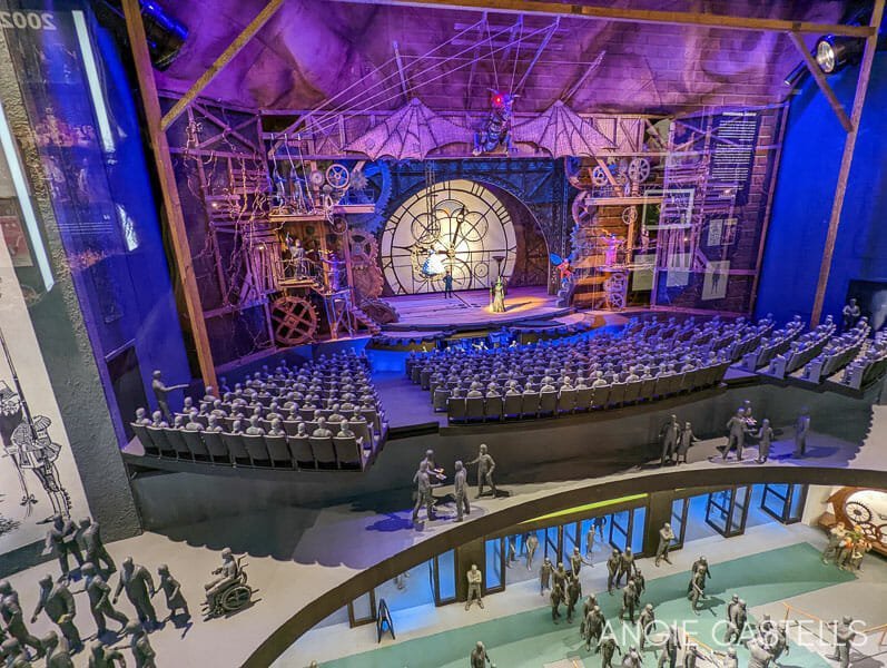 Exhibición del musical Wicked en el Museo de Broadway