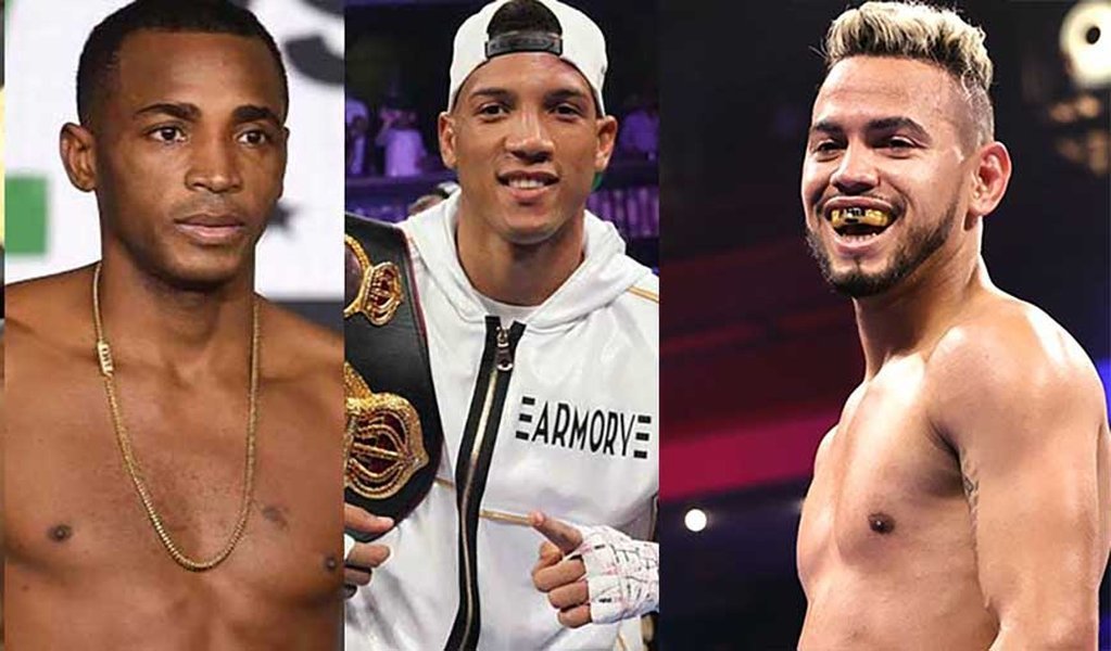 Erislandy Lara, Robeisy Ramírez, y David Morrell, tres de los pilares del boxeo cubano profesional. Erislandy Lara, Robeisy Ramírez, y David Morrell, tres de los pilares del boxeo cubano profesional.