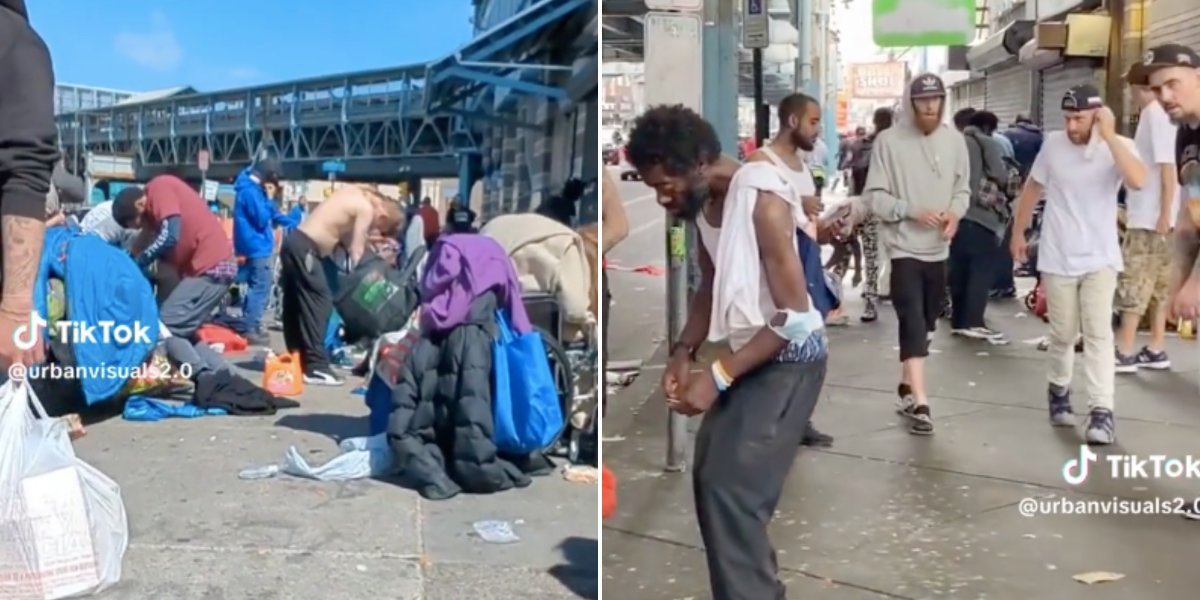 Kensington, Filadelfia, un área afectada por la crisis de opioides. Kensington, Filadelfia, un área afectada por la crisis de opioides.
