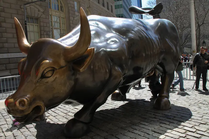 charging bull