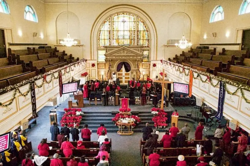 iglesia en harlem